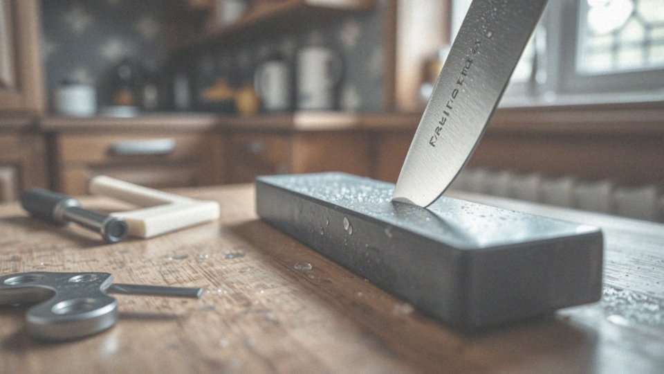 Jakie są korzyści z ostrzenia noży manualnie na kamieniu?