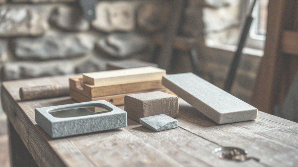 Jakie są różnice między rodzajami kamieni ostrzących?