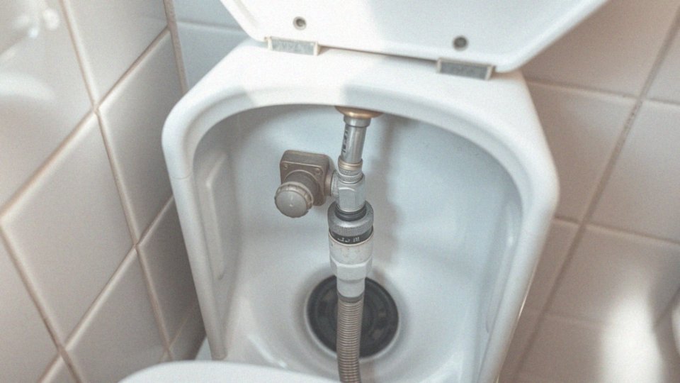 Jak kontrolować dopływ wody do zbiornika spłuczki?