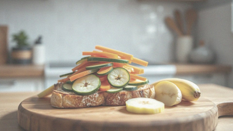 Jakie warzywa i owoce są najlepsze do tostów w diecie lekkostrawnej?