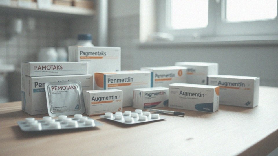 Antybiotyk z penicyliną – popularne nazwy i zastosowanie
