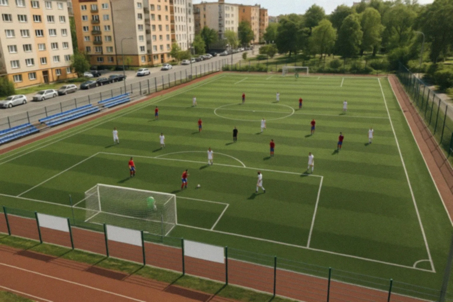 Zawody pływackie dla szkół średnich w Myszkowie