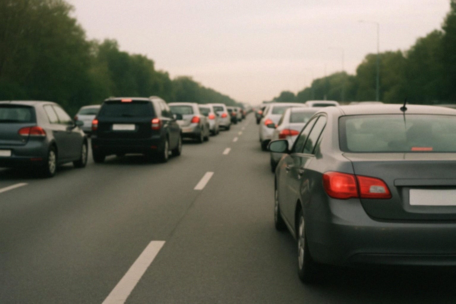 Utrudnienia w ruchu na ul. Krasickiego w Myszkowie